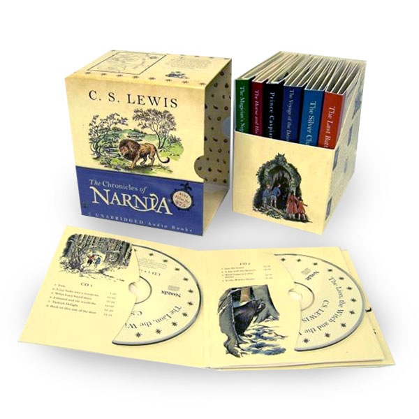 [ĺ:A( )]The Chronicles of Narnia #01-7 Audio CD Box Set