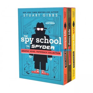 [ĺ:B] The Spy School Vs. Spyder Graphic Novel Collection Boxed Set