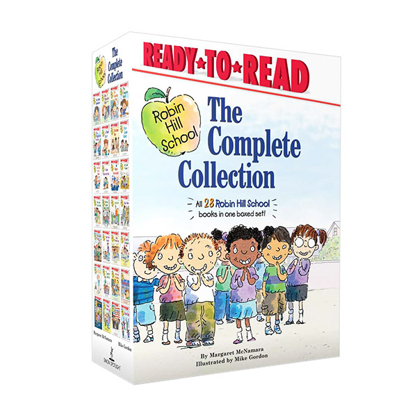 [�ĺ�:ƯA(�ڽ��ļ�)]Ready To Read 1�ܰ� : Robin Hill School The Complete Collection : 28�� Boxed Set