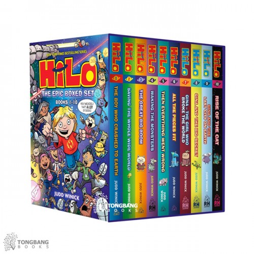 [�ĺ�A��]Hilo: The Epic Books #01-10 Graphic Novel Boxed Set