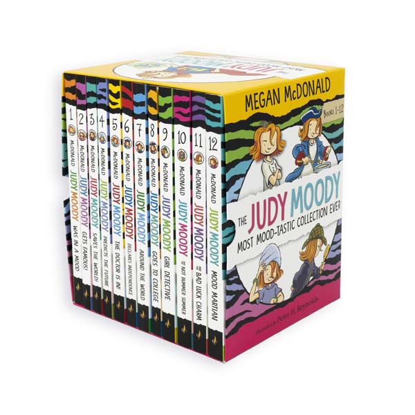 [�ĺ�:A��(�ڽ�����)]The Judy Moody Most Mood-Tastic Books Collection Ever : #01-12 é�ͺ� Box Set