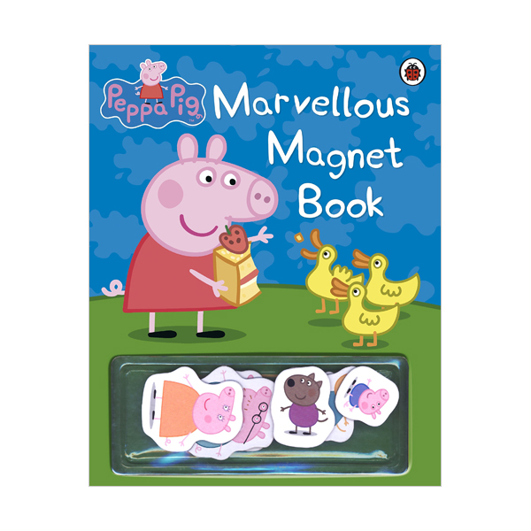 [파본:B급 뒷표지 파손] Peppa Pig : Marvellous Magnet Book (Hardcover, 영국판)