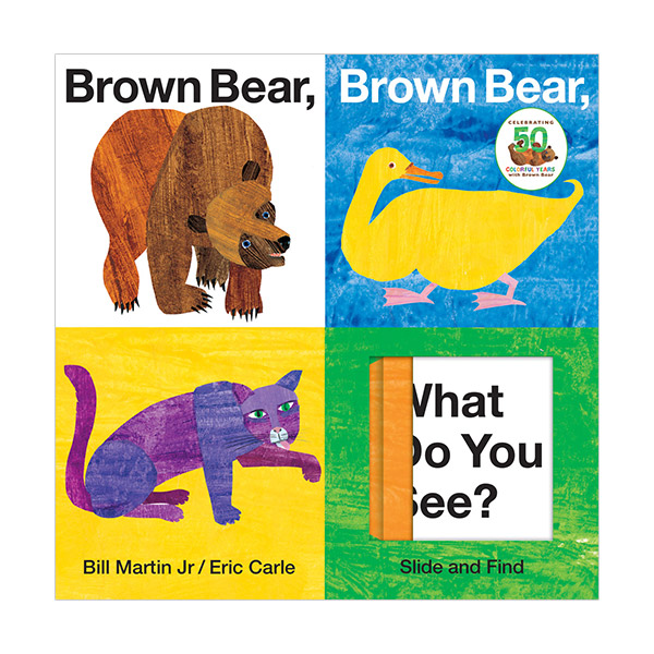 [ĺ:ƯA] Brown Bear, Brown Bear, What Do You See? : Slide and Find (Board Book)
