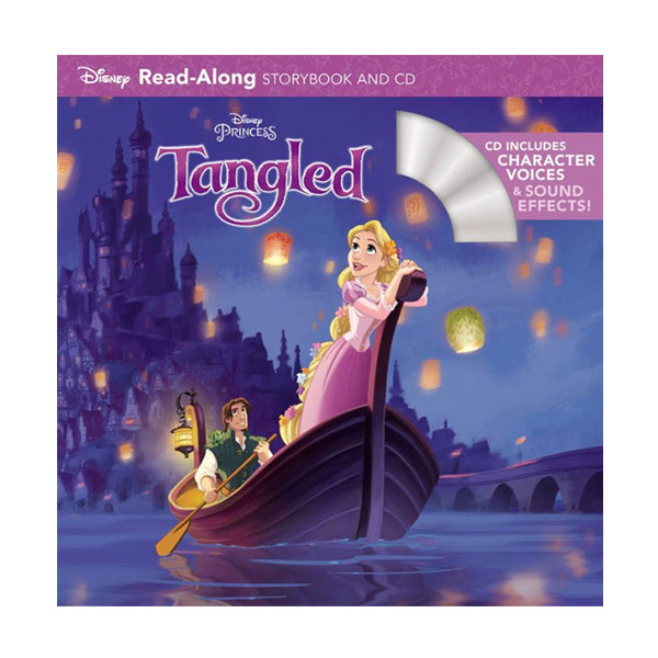 [파본:A급]Disney Read-Along Storybook : Tangled (Book & CD)