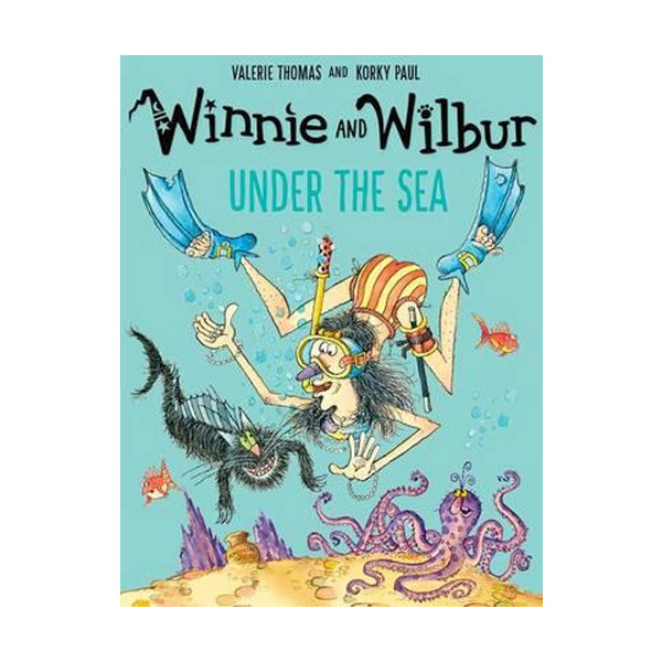 [파본:A급]Winnie the Witch 픽쳐북 : Winnie and Wilbur Under the Sea (Paperback, 영국판)