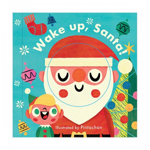 [파본:B급]Little Faces : Wake Up, Santa!  (Board book, 영국판)