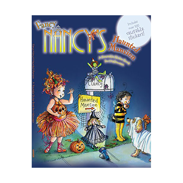 [파본:B급]Fancy Nancy's Haunted Mansion: A Reusable Sticker Book for Halloween (Paperback)