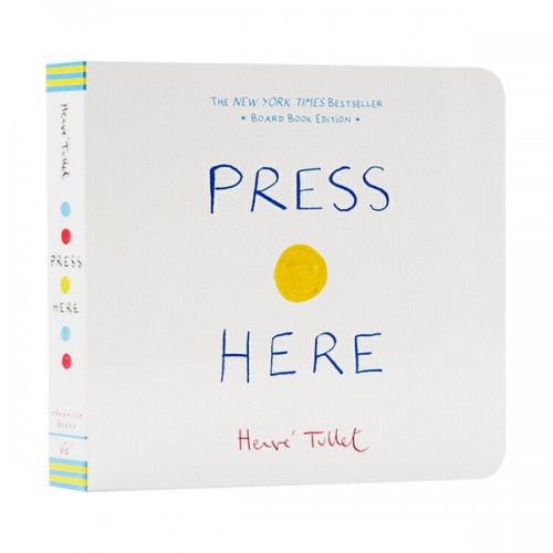 [ĺ:ƯA] Press Here (Board Book)