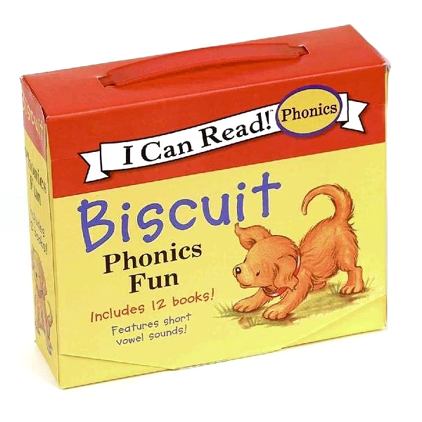 [�ĺ�:B��(�ڽ� �� ���� �� �� ����)] I Can Read Phonics : Biscuit Phonics Fun 12 book Box Set