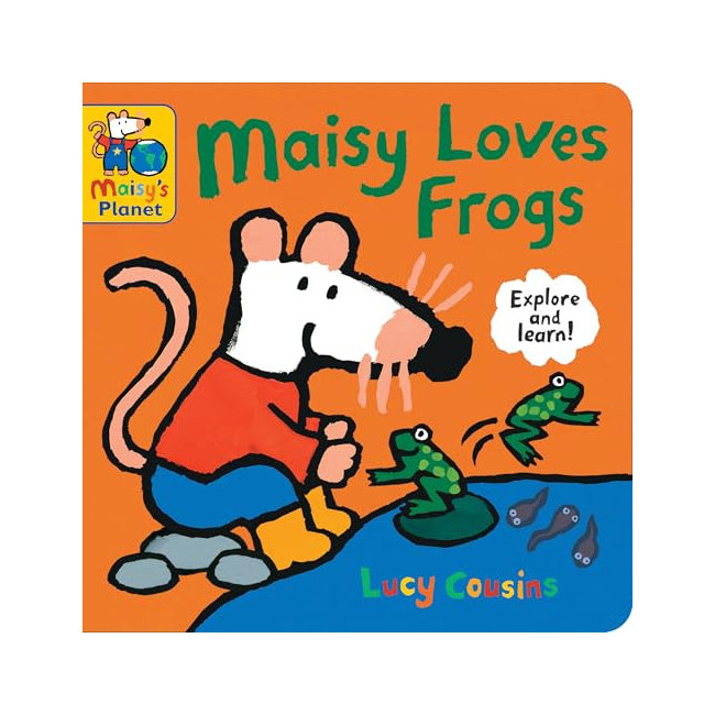 [�ĺ�:ƯA]Maisy Loves Frogs: A Maisy's Planet Book
