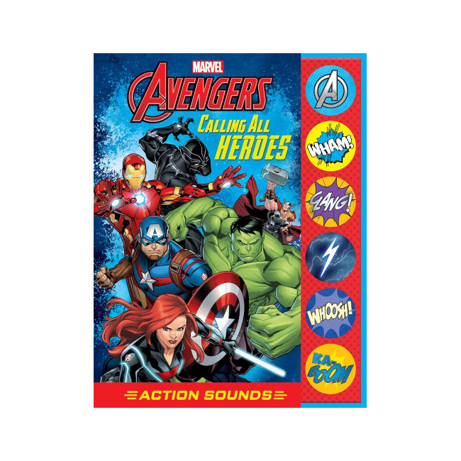 [�ĺ�;ƯA]Marvel Avengers: Calling All Heroes Action Sounds Sound Book