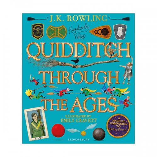 [파본:특A]Harry Potter : Quidditch Through the Ages - Illustrated Edition (Hardcover, 영국판)