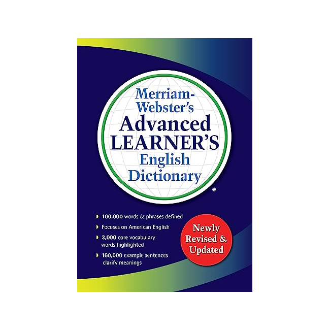 [�ĺ�:C��] Merriam-Webster's Advanced Learner's English Dictionary