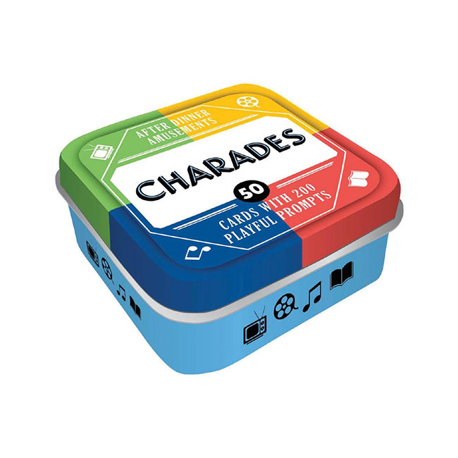 After Dinner Amusements: Charades: 50 Cards With 200 Playful Prompts