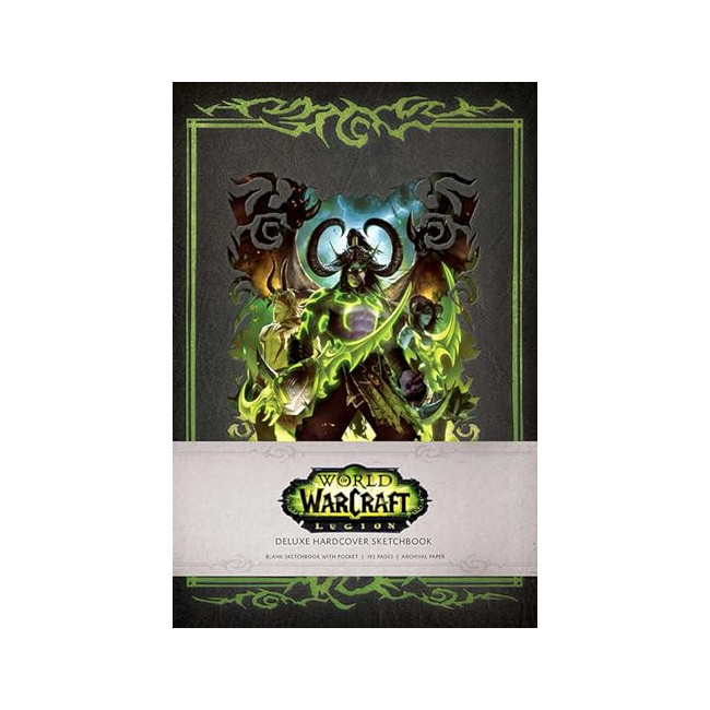 World of Warcraft: Legion Hardcover Blank Sketchbook