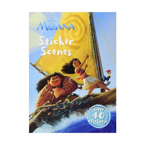 [특가] Disney Moana Sticker Scenes: Over 40 Stickers! (Paperback)
