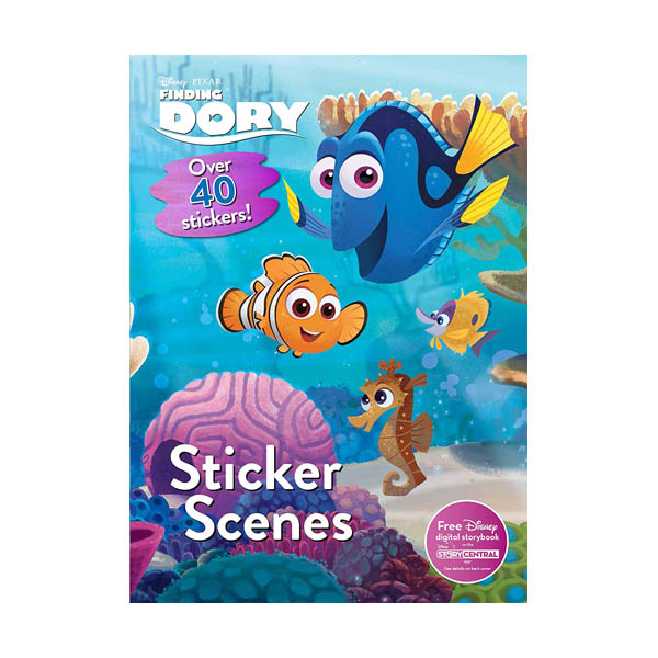 [Ư]Disney Pixar Finding Dory Sticker Scenes (Paperback, )