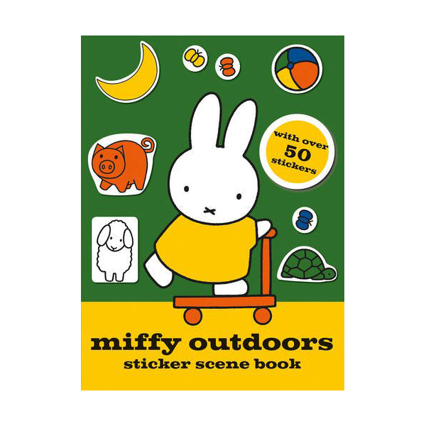 [특가] Miffy Outdoors Sticker Scene Book (Paperback, UK)