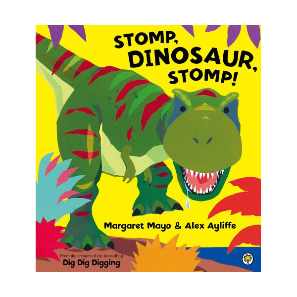 [특가] Stomp, Dinosaur, Stomp! (Paperback, 영국판)