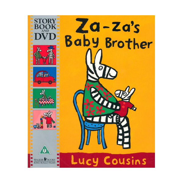 [특가] Za-Za's Baby Brother (Book & DVD, 영국판)