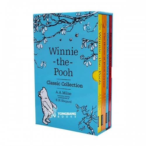 위니 더 푸 : Winnie-the-Pooh Classic Collection 4종 박스세트 (Paperback, 영국판) (CD미포함)