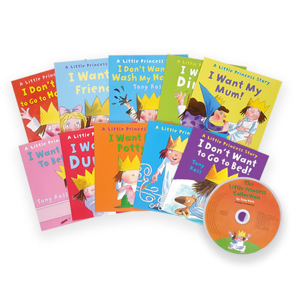 [특가세트] Little Princess Collection : Book & CD 10종 Set (Paperback+CD, 영국판)