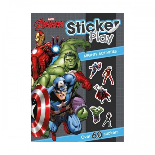 [특가] Marvel Avengers Sticker Play Mighty Activities: Over 60 stickers (Hardcover, 영국판)