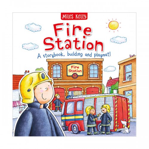 [특가] Mini Playbook : Fire Station (Hardcover, 영국판)