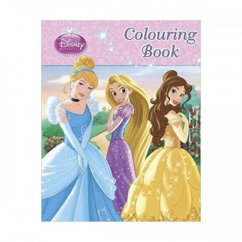 [특가] Disney Princess Colouring Book (Paperback, 영국판)
