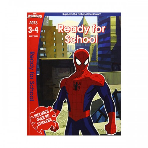[특가] Spider-Man : Ready for School, Ages 3-4 (Paperback, 영국판)