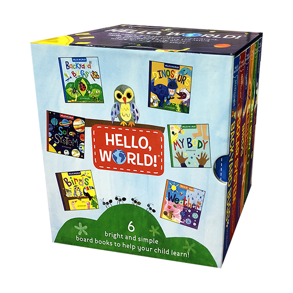 [특가세트] Hello World 6종 Boxed Set (Board Book) (CD없음)