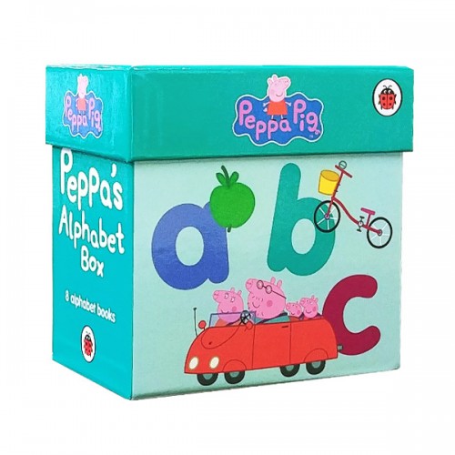 Peppa Pig : Peppa's Alphabet - 보드북 8종 Box Set (Board Book, 영국판) (CD없음)