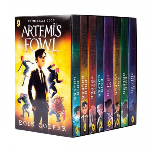 [특가세트] Artemis Fowl #01-8 Books Box Set (Paperback, 영국판) (CD없음)
