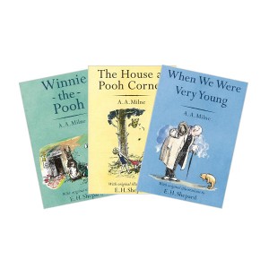 [특가세트]위니 더 푸 : Winnie-the-Pooh The Classic 챕터북 3종 세트(Paperback, 영국판) (CD미포함)
