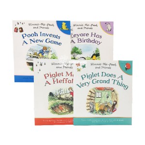 [특가세트] Winnie-the-Pooh & Friends 픽쳐리더스북 4종 세트(Paperback, 영국판) (CD미포함)
