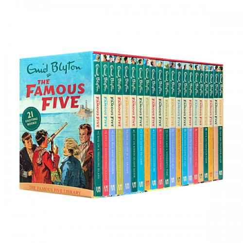 Famous Five Collection - 21 Books Box Set