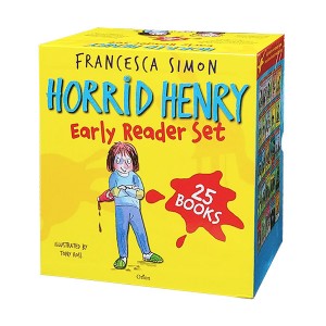 [특가세트]Horrid Henry Early Reader 25 Books Collection Box Set(Paperback, 영국판)(CD없음)