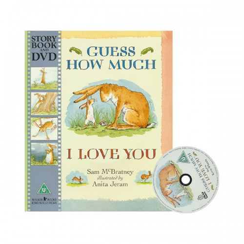 [특가] Time for a Story : Guess How Much I Love You (Book & DVD, 영국판)