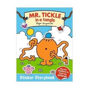 [특가] Mr. Tickle in a tangle Sticker Storybook (Paperback, 영국판)