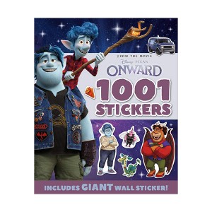 [특가] Disney Pixar Onward : 1001 Stickers (Paperback, 영국판)
