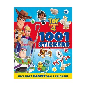 [특가] Disney Pixar Toy Story 4 1001 Stickers (Paperback, 영국판)