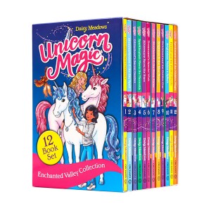 [특가세트]Unicorn Magic Enchanted Valley Collection - 12 Book Slipcase (Paperback, 영국판)(CD없음)