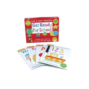 [특가] Get Ready for School : Look & Learn Wipe-Clean Books (Paperback)