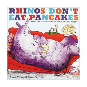 [특가] Rhinos Don't Eat Pancakes (Paperback, 영국판)