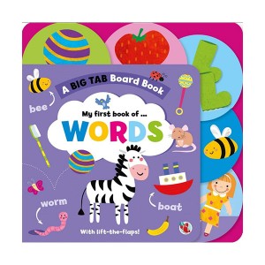 [특가] Big Tab World : Words (Board book, 영국판)