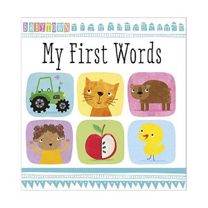 [특가] Baby Town : My First Words (Hardcover, 영국판)
