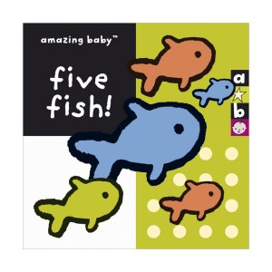 [특가] Amazing Baby : Five Fish! (Board book, 영국판)