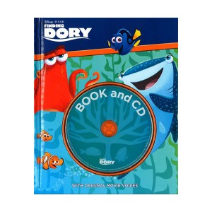 [특가] Disney Pixar Finding Dory Book and CD : With Original Movie Voices(Book &CD, 영국판)