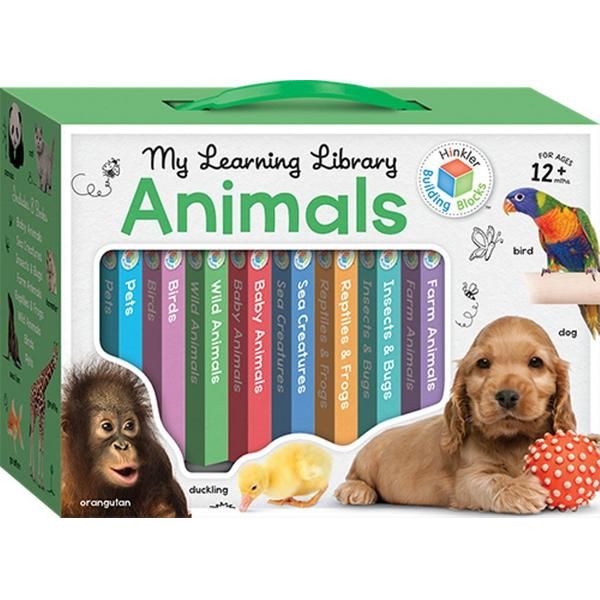 [특가세트] My Learning Library Animals : Building Blocks 8종 Box Set (Board book)