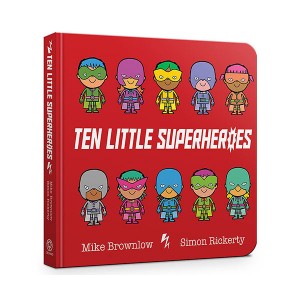 [특가] Ten Little Superheroes (Board Book, 영국판)